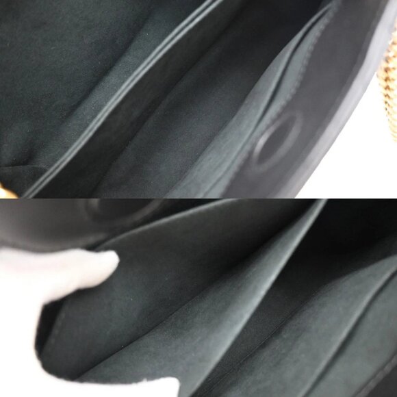 LOUIS VUITTON New Wave Shoulder Hand Bag Calf Leather Black M51496 332RF605 - Picture 12 of 14